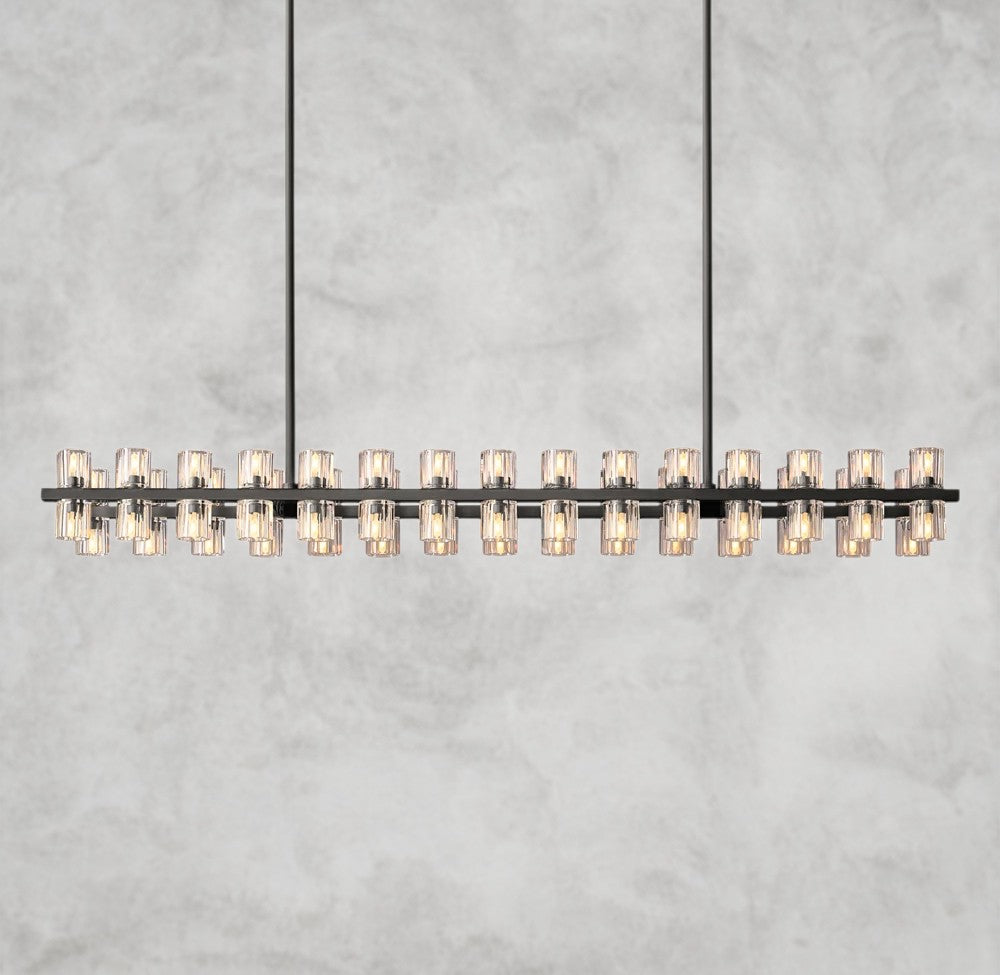 Arcachon LED Rectangular Chandelier 54", 72"